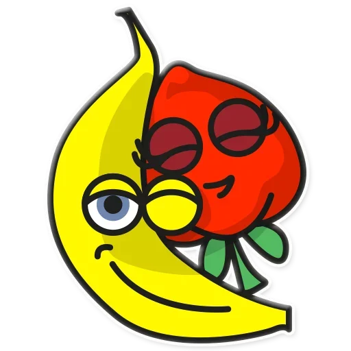 👫 Стикер «Fruit party» для Telegram