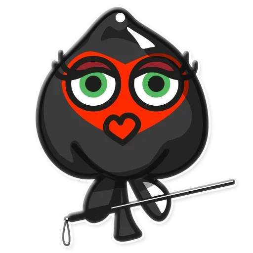 🖤 Стикер «Fruit party» для Telegram