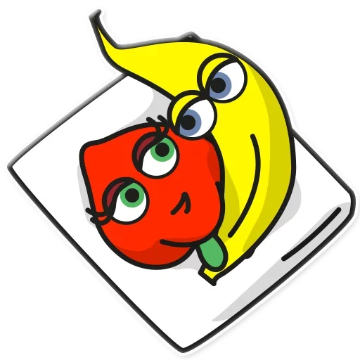 🛏 Стикер «Fruit party» для Telegram