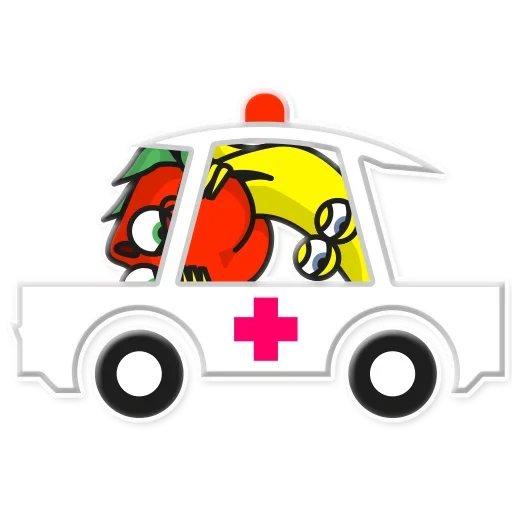 🚑 Стикер «Fruit party» для Telegram