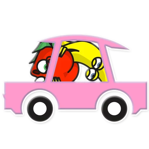 🚗 Стикер «Fruit party» для Telegram