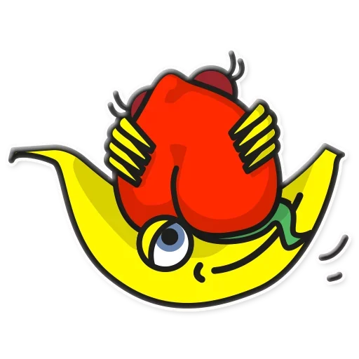 😙 Стикер «Fruit party» для Telegram