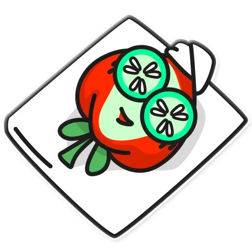 💆‍♀ Стикер «Fruit party» для Telegram