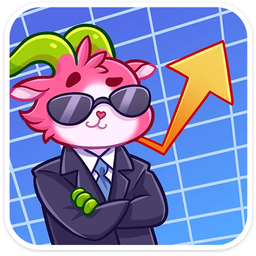 😎 Стикер «Фрутик без надписей» для Telegram