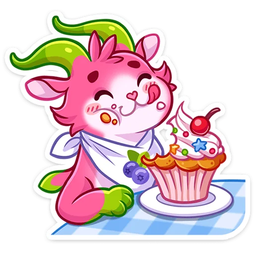 🧁 Стикер «Фрутик без надписей» для Telegram