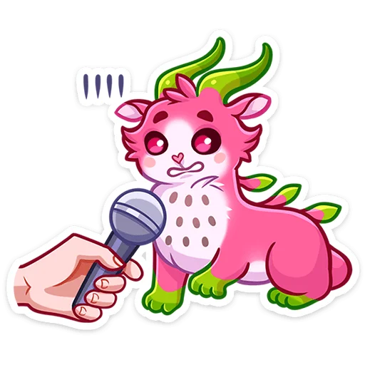 🎤 Стикер «Фрутик» для Telegram
