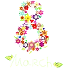 Стикер 27 С праздником, дорогие дамы нашего канала!! 💐