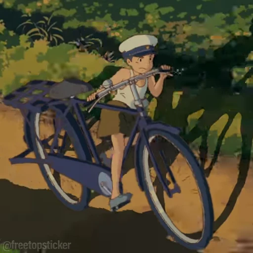 🚴 Стикер «Tonari no Totoro» для Telegram