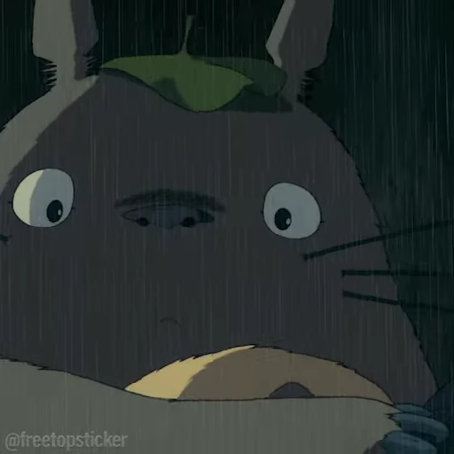 ☂️ Стикер «Tonari no Totoro» для Telegram