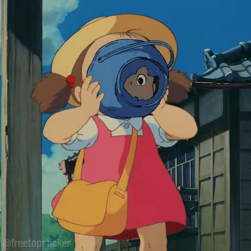 😏 Стикер «Tonari no Totoro» для Telegram