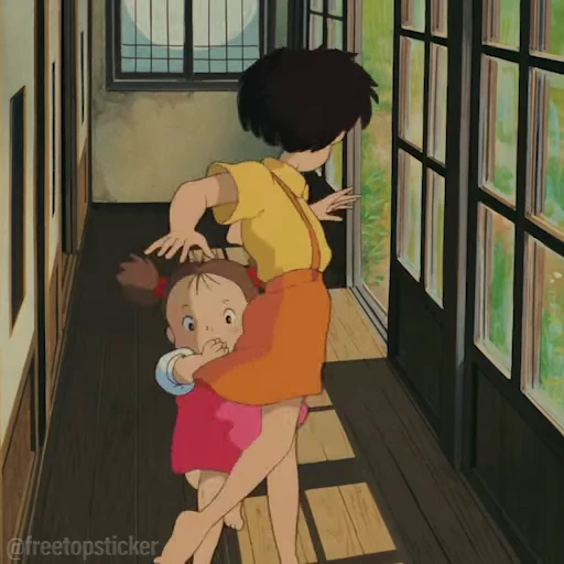 😨 Стикер «Tonari no Totoro» для Telegram