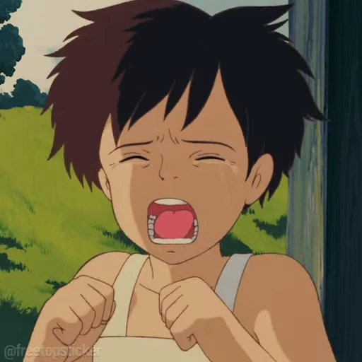 😢 Стикер «Tonari no Totoro» для Telegram
