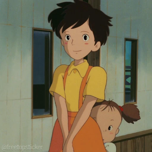 🙇‍♂️ Стикер «Tonari no Totoro» для Telegram
