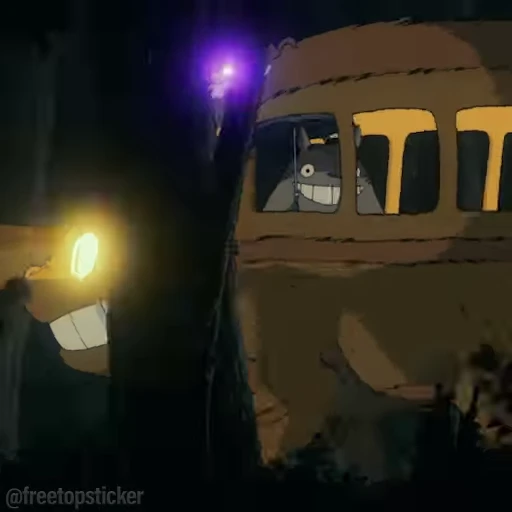 🚌 Стикер «Tonari no Totoro» для Telegram
