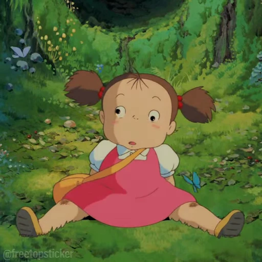 😵‍💫 Стикер «Tonari no Totoro» для Telegram