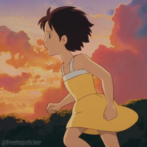 🏃 Стикер «Tonari no Totoro» для Telegram