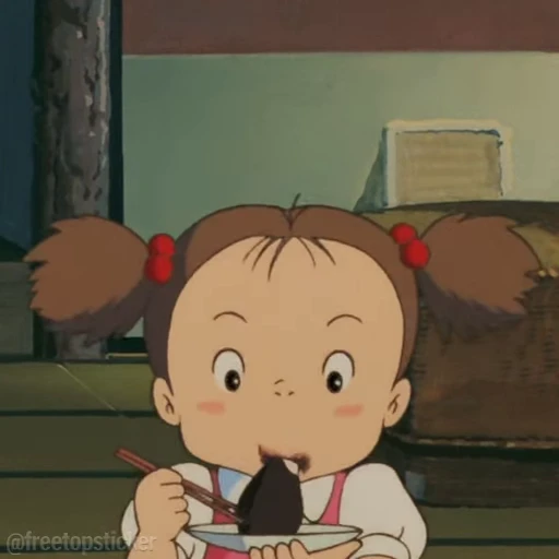🍘 Стикер «Tonari no Totoro» для Telegram