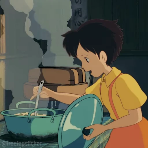 🧑‍🍳 Стикер «Tonari no Totoro» для Telegram