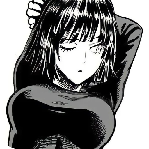 🤨 Стикер «Fubuki» для Telegram