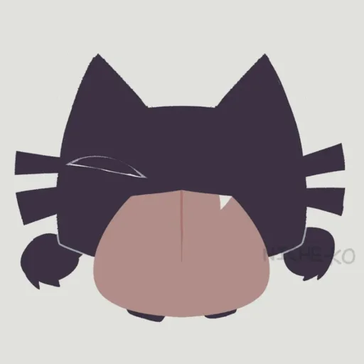 🐱 Стикер «arts not my» для Telegram