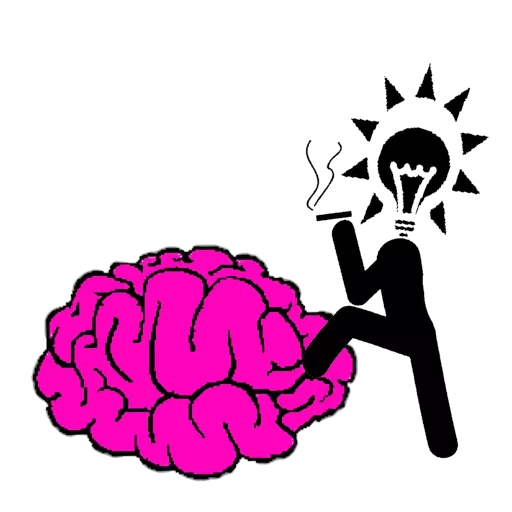 ☺️ Стикер «#FuckBrain» для Telegram