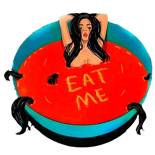 🍑 Стикер «#FuckBrain» для Telegram