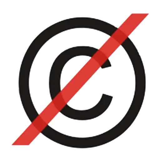🤨 Стикер «fuck copyright» для Telegram