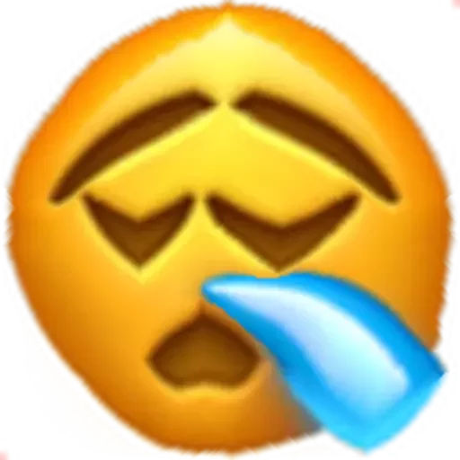 😪 Стикер «fucked up» для Telegram