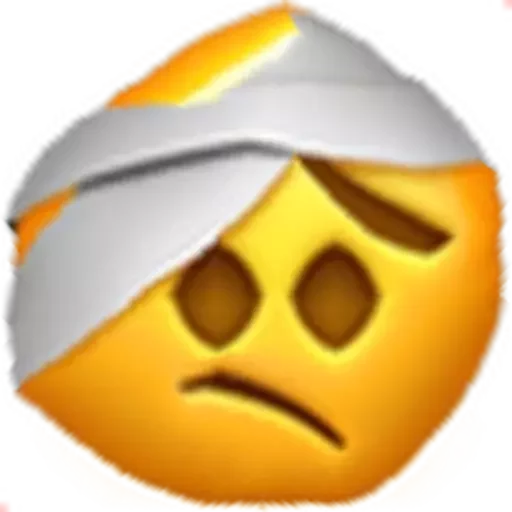 🤕 Стикер «fucked up» для Telegram