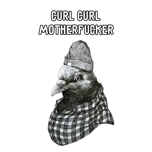 😦 Стикер «Fucking Vulgar» для Telegram