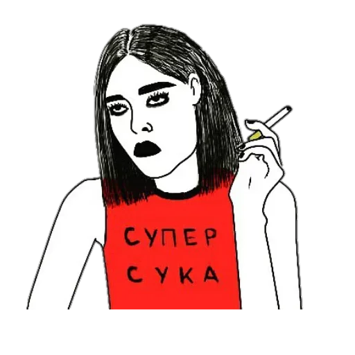 😮 Стикер «Fucking Vulgar» для Telegram