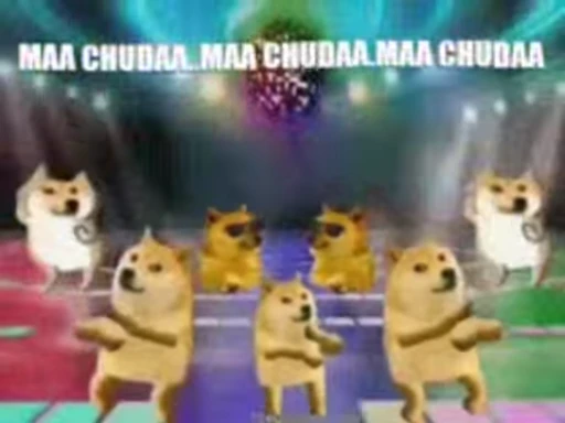 🕺 Стикер «Fuck off Dogs Videostickers» для Telegram