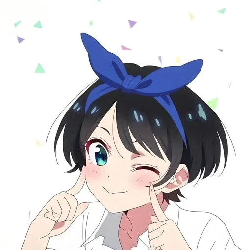 😉 Стикер «Девушка на час» для Telegram