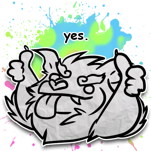 😚 Стикер «FuDork» для Telegram