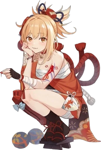 ☺️ Стикер «Yoimiya» для Telegram
