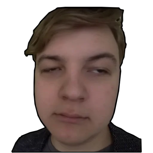 😴 Стикер «Пятёрка - Пятка - Жировая складка» для Telegram