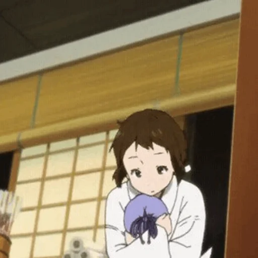 🍑 Стикер «Hyouka» для Telegram