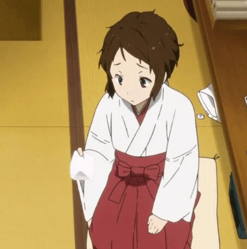 🍑 Стикер «Hyouka» для Telegram