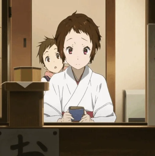 🍑 Стикер «Hyouka» для Telegram