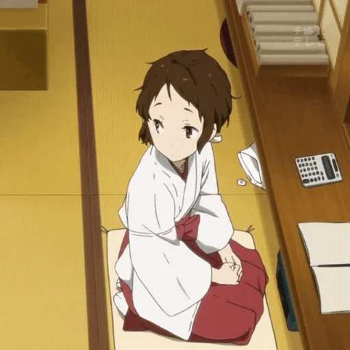 🍑 Стикер «Hyouka» для Telegram