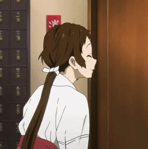 🍑 Стикер «Hyouka» для Telegram