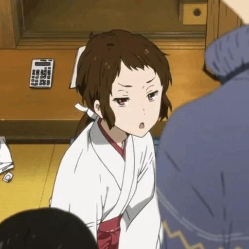 🍑 Стикер «Hyouka» для Telegram