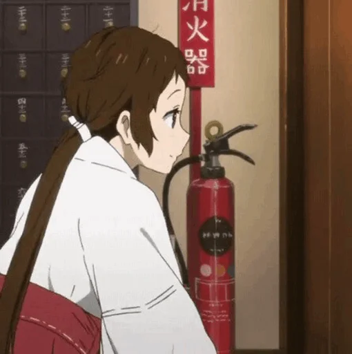 🍑 Стикер «Hyouka» для Telegram