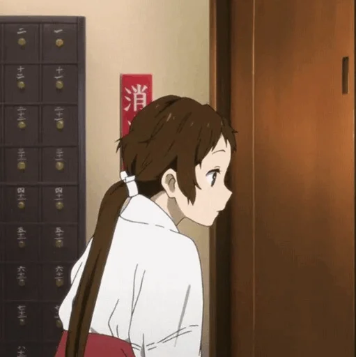 🍑 Стикер «Hyouka» для Telegram