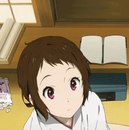 🍑 Стикер «Hyouka» для Telegram