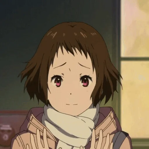 🍑 Стикер «Hyouka» для Telegram