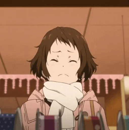 🍑 Стикер «Hyouka» для Telegram