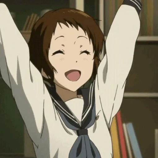 🍑 Стикер «Hyouka» для Telegram