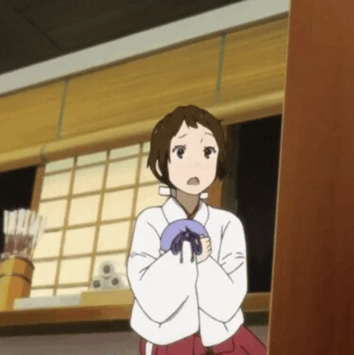 🍑 Стикер «Hyouka» для Telegram