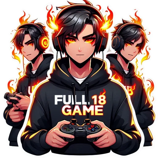 🔥 Стикер «Full 18 Game» для Telegram
